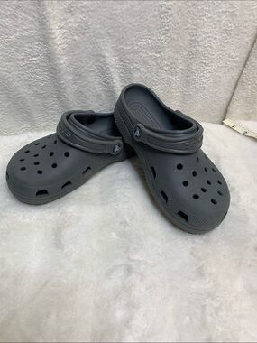 CROCS Kids Classic Clogs - Charcoal